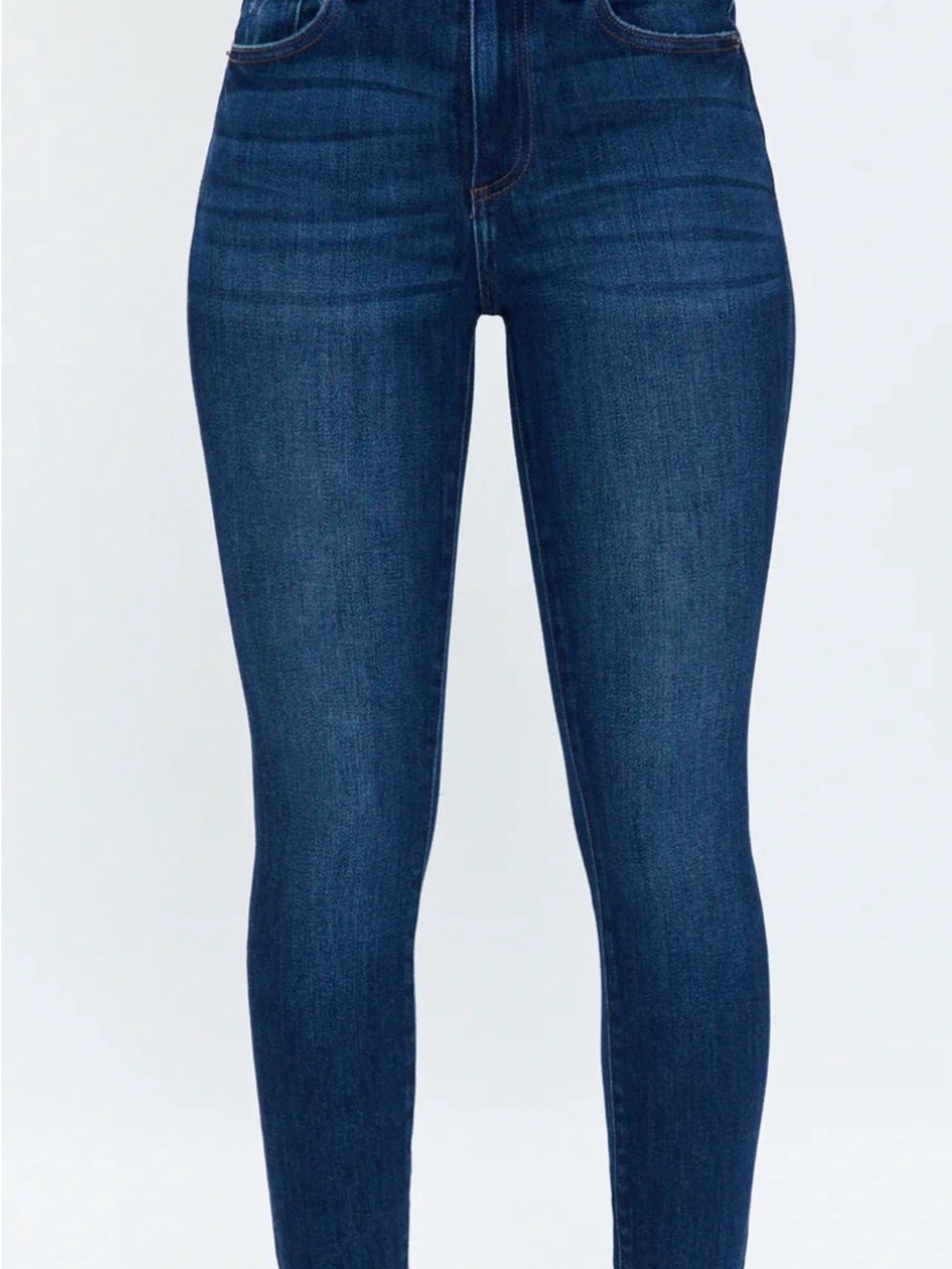 pistola Dark Blue High-Rise Skinny Jeans